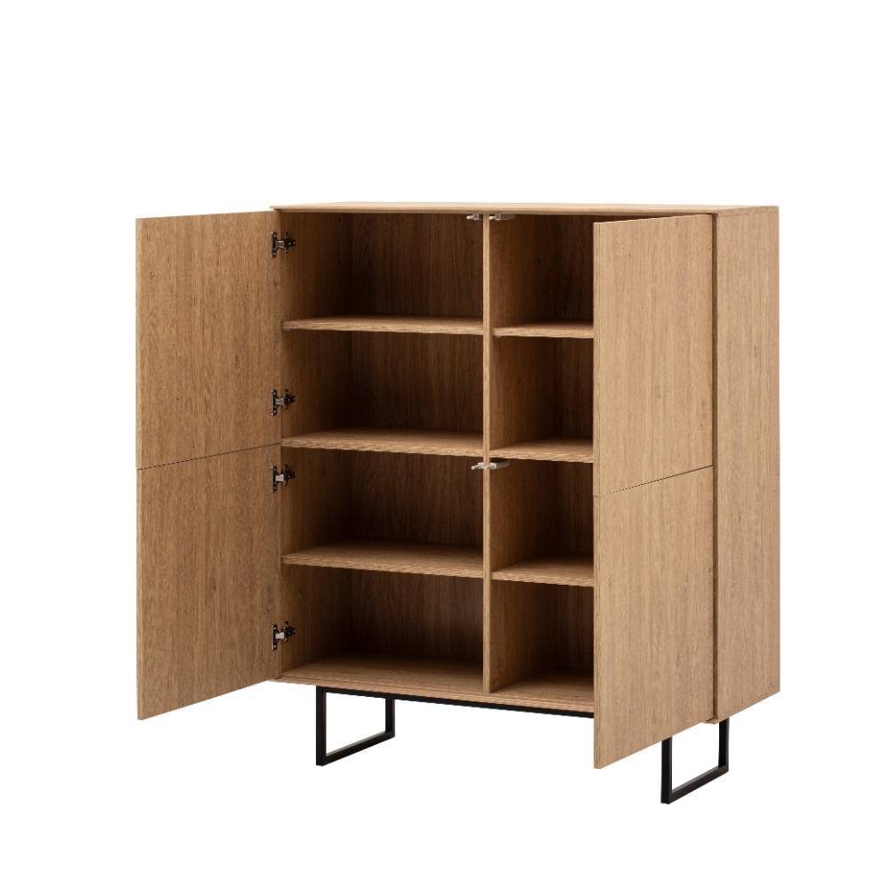 Highboard in Eiche Stone - Jaskin