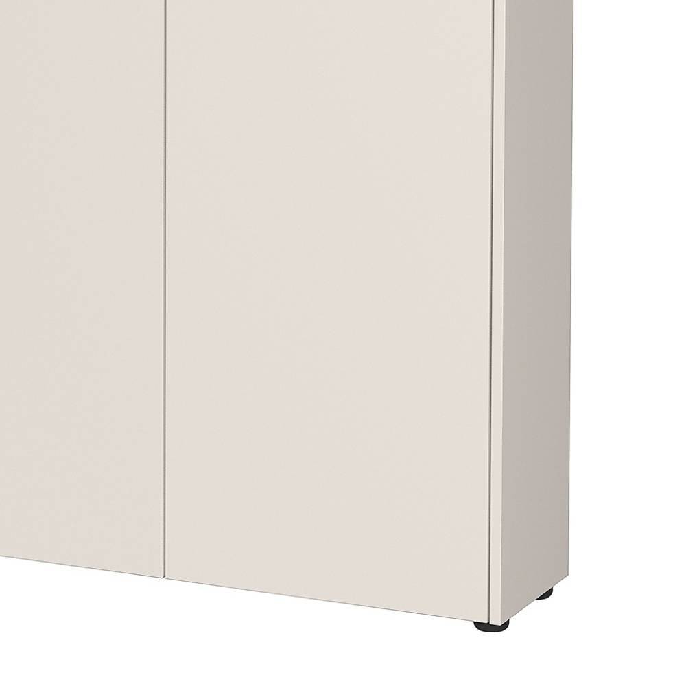 Dielenspiegel und Flurschrank Set - Unika (zweiteilig)