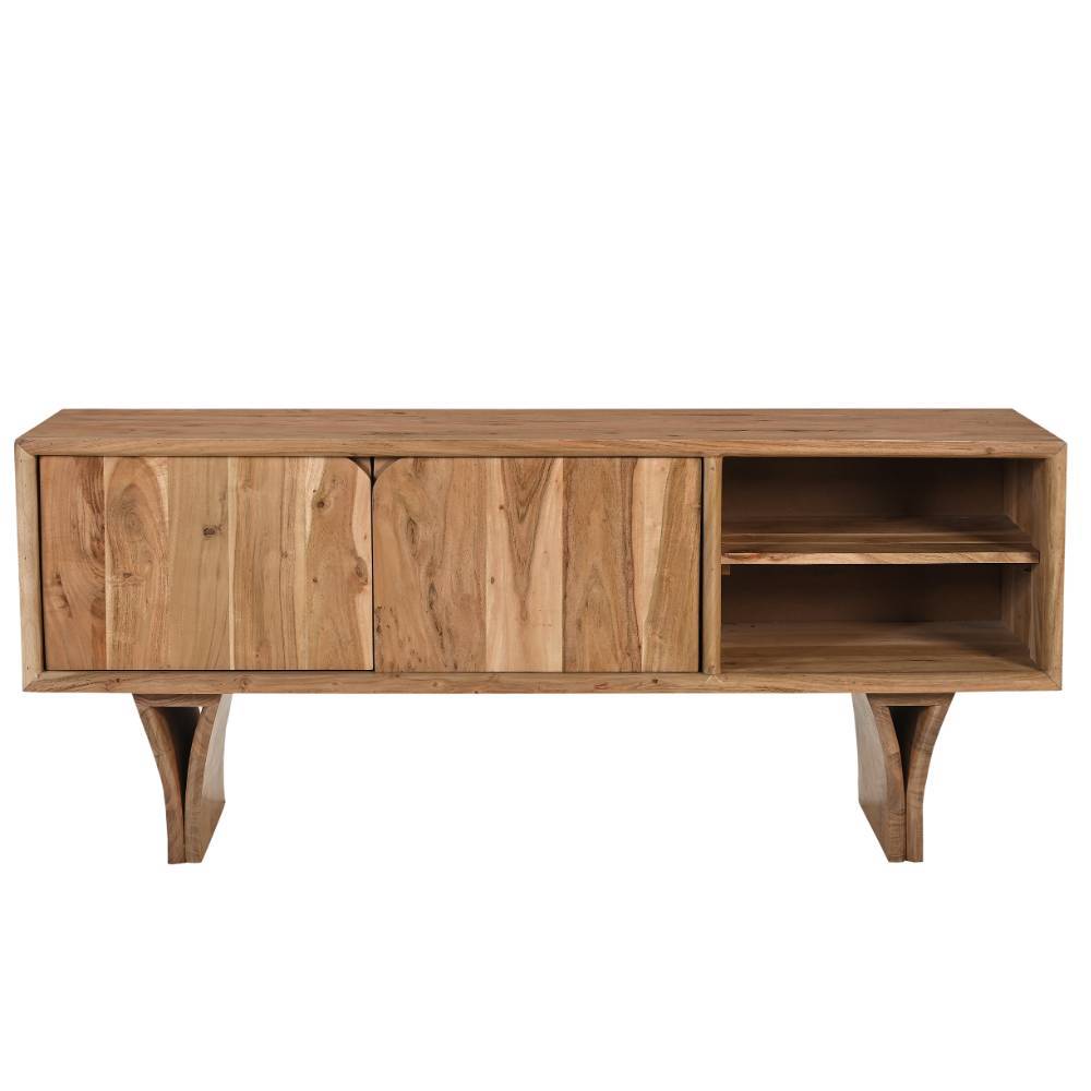 Akazienholz TV-Lowboard modern - Bagavano