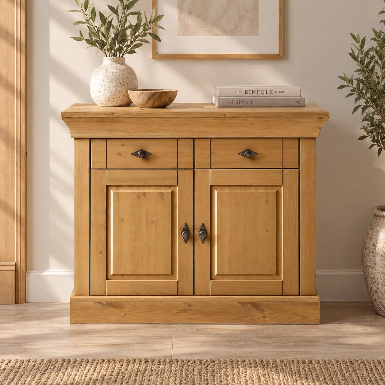 Holz Kommode Piatra im Landhaus Design
