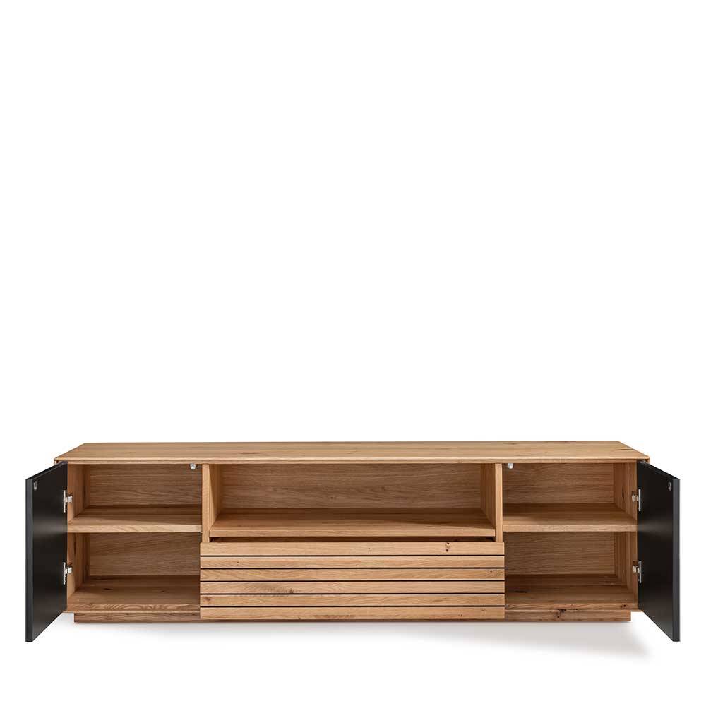 TV Lowboard aus Asteiche Massivholz - Zonga