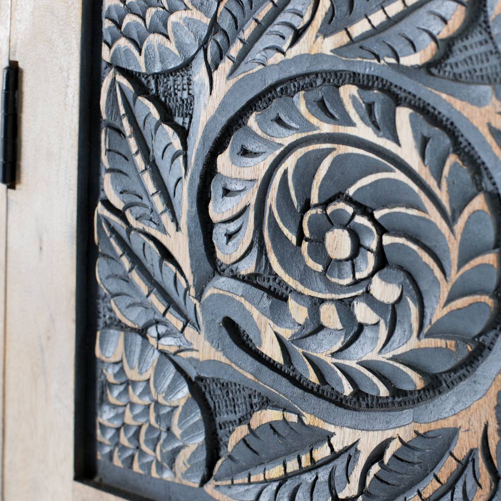 Boho Designschrank aus Mangoholz - Stamforts