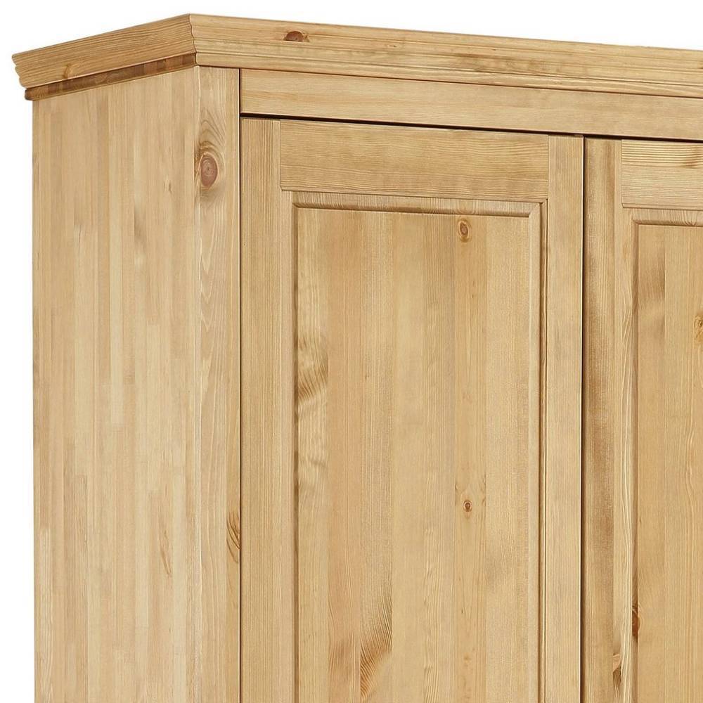 2-türiger Schlafzimmerschrank aus Kiefer - Lavronica