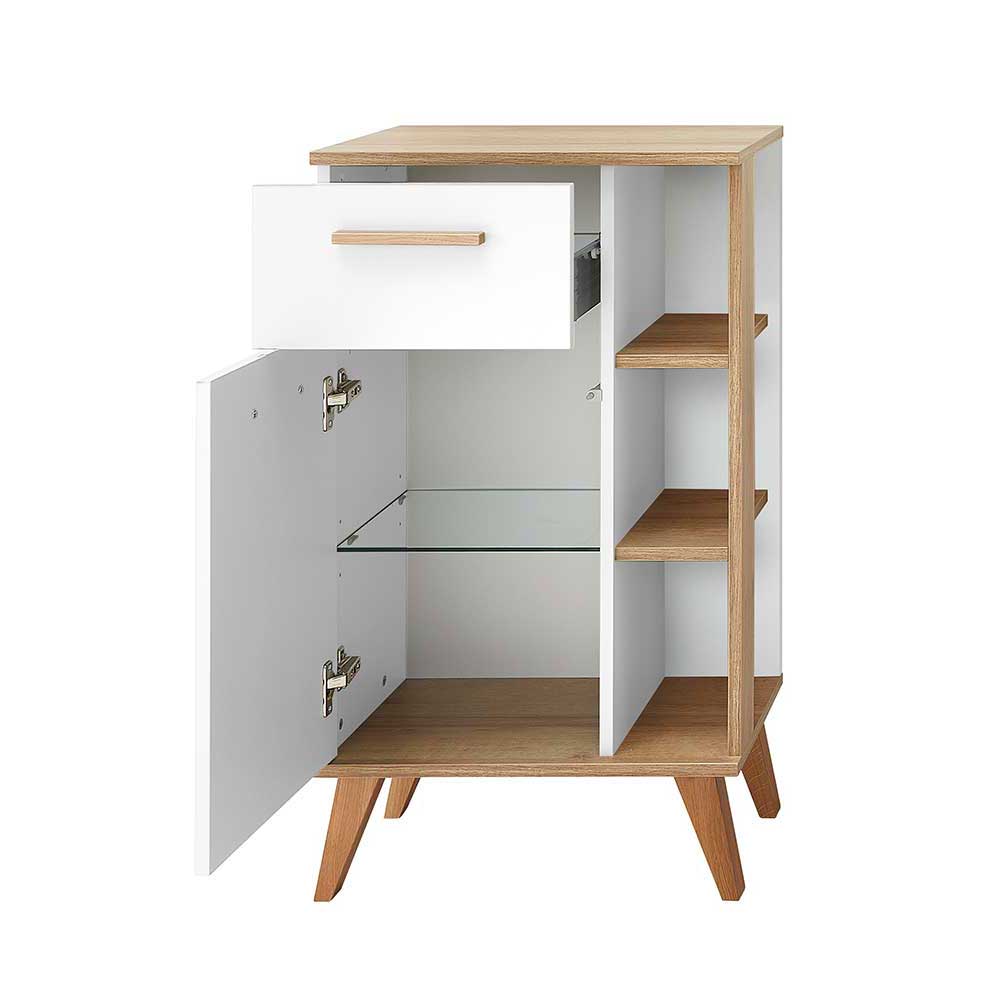 Skandinavische Design-Badmöbel Set - Timur (vierteilig)