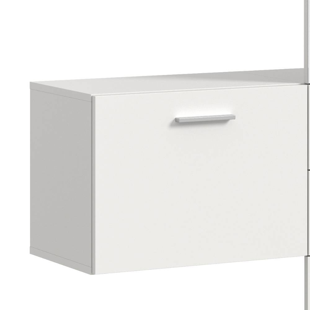 Kompaktgarderobe und Hängeschränke Set - Jarne (dreiteilig)