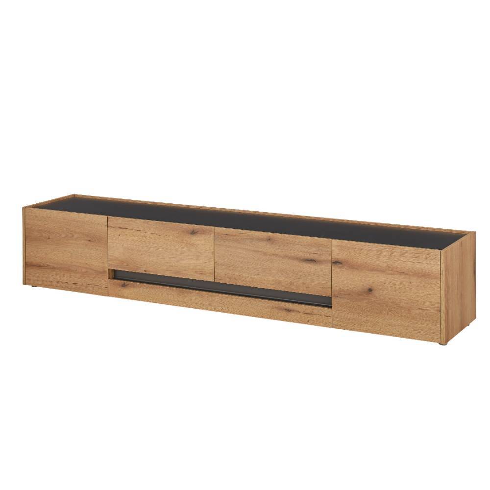 Wandregal-Paneel und TV-Lowboard Set - Colomania (zweiteilig)