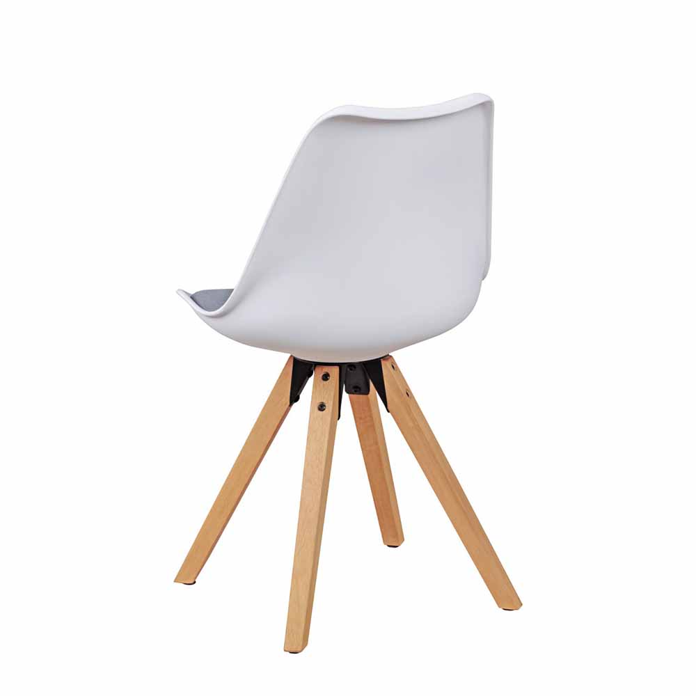 Design Stuhl Set Ilunas mit Schalensitz (2er Set)