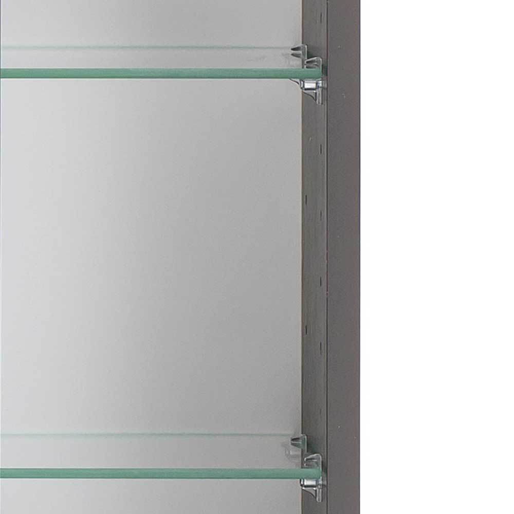 120cm Breiter 3D Spiegelschrank mit Ablagefach - Breznia