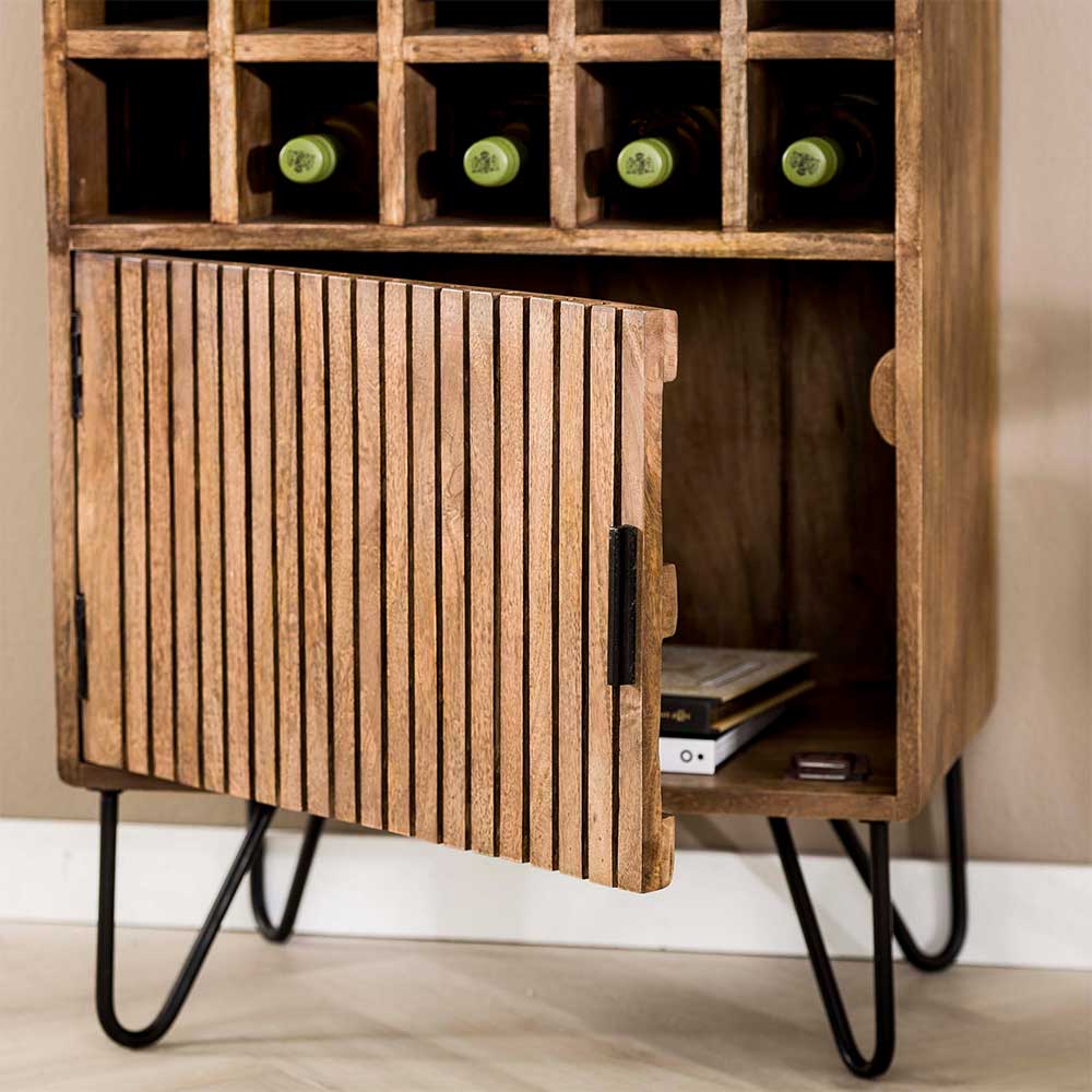 Design Weinschrank mit 15 Flaschenfächern - Baina