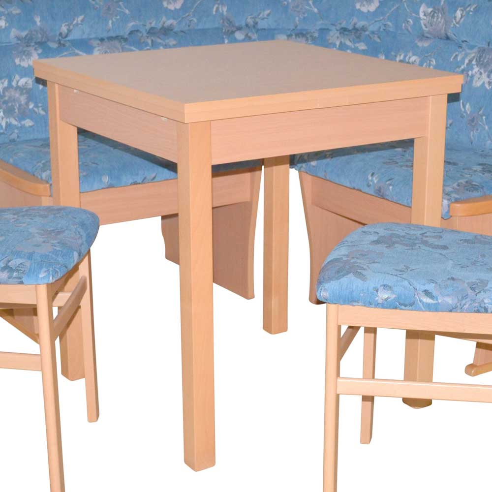 Eckbank Tischgruppe mit zwei Stühlen - Cierry (vierteilig)