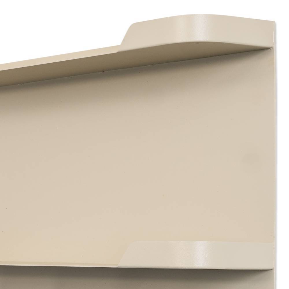 Kompakte Wandgarderobe in Cremeweiß - Airan