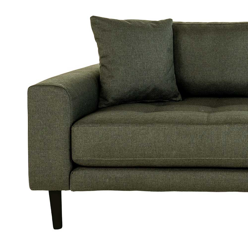 Sofa im Skandinavischen Stil in Oliv Grün - Leny
