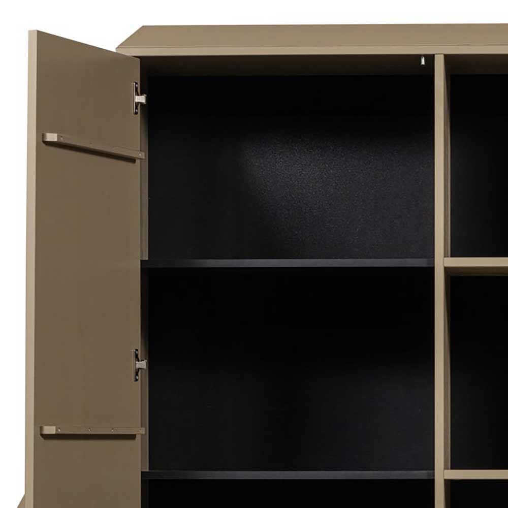 Teilmassiver Schrank in Schlammfarben - Isle