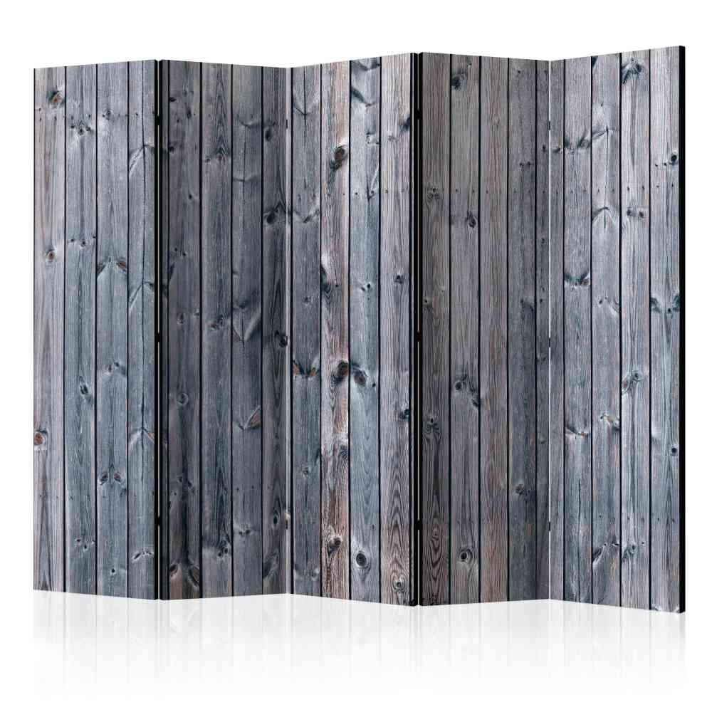 Graue Spanische Wand in Holzoptik - Eyre
