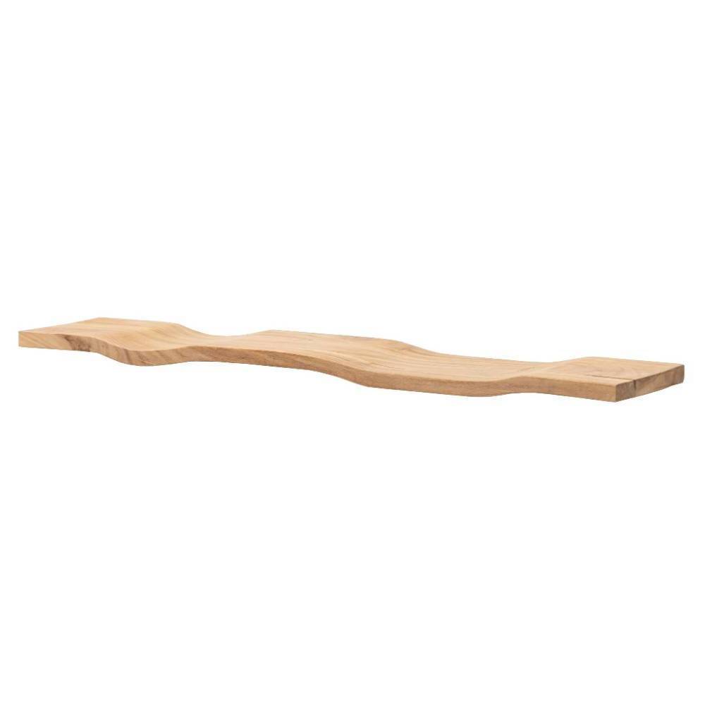 Welliges Wandboard aus Akazie Massivholz - Pitty
