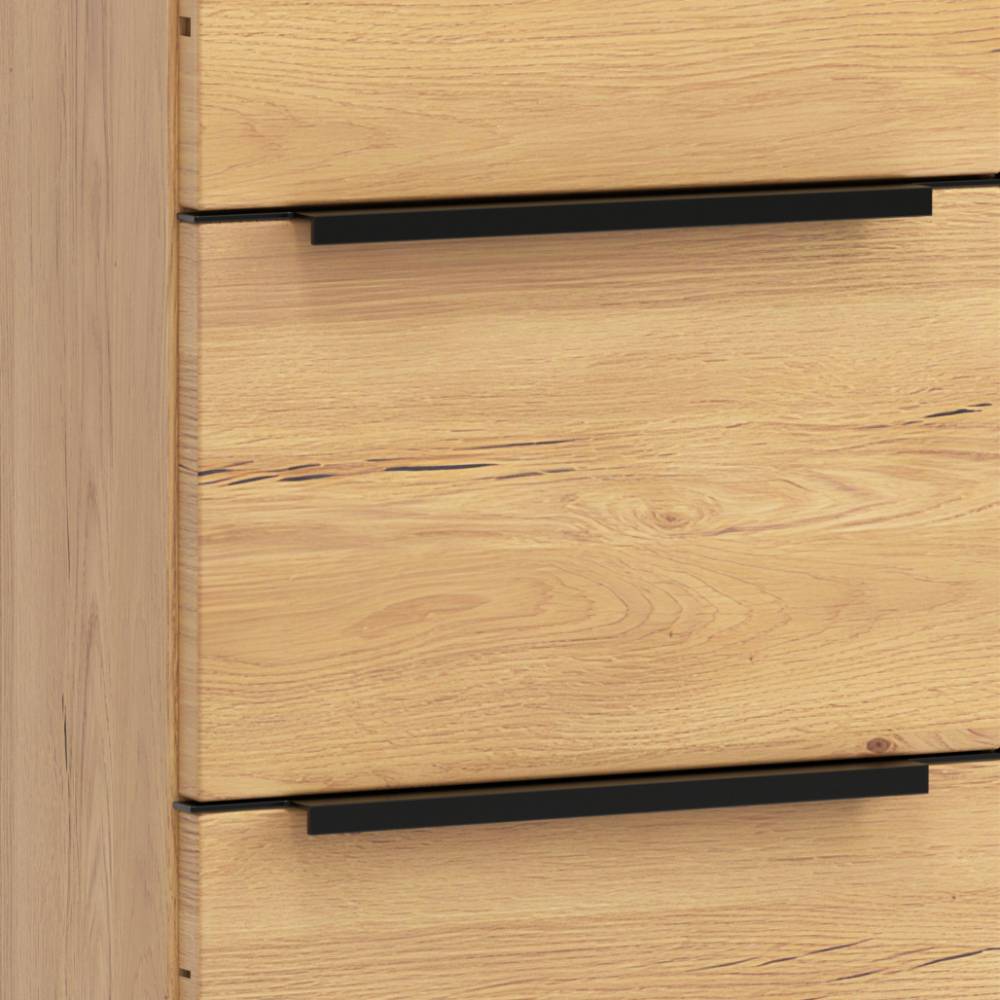 Badezimmer Midischrank in Mattschwarz - Ireen