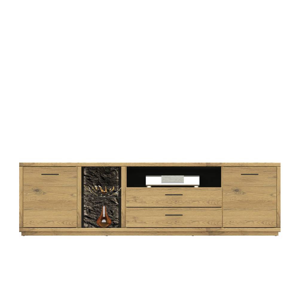 Design TV-Wohnwand Kombi - Friburgo (dreiteilig)