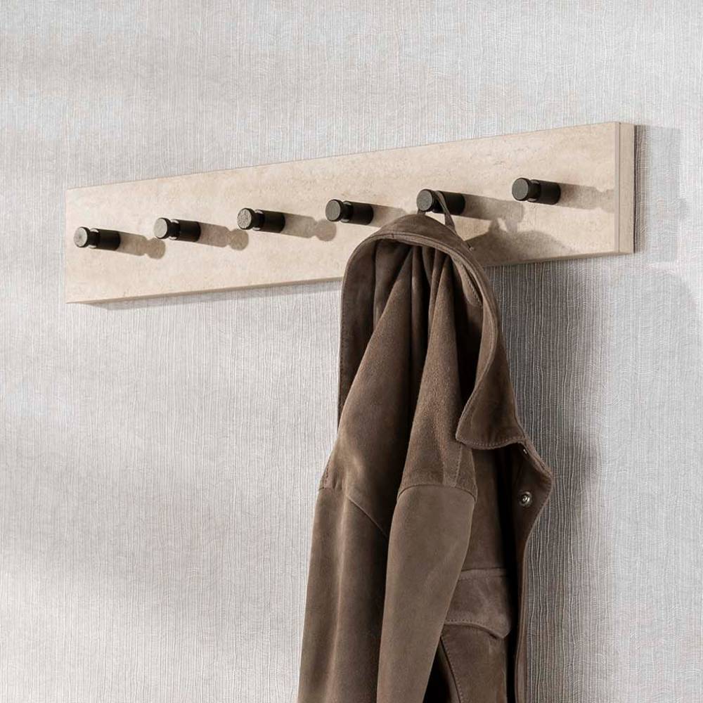 Keramik Hängegarderobe in Beige Keramik - Synfrunia