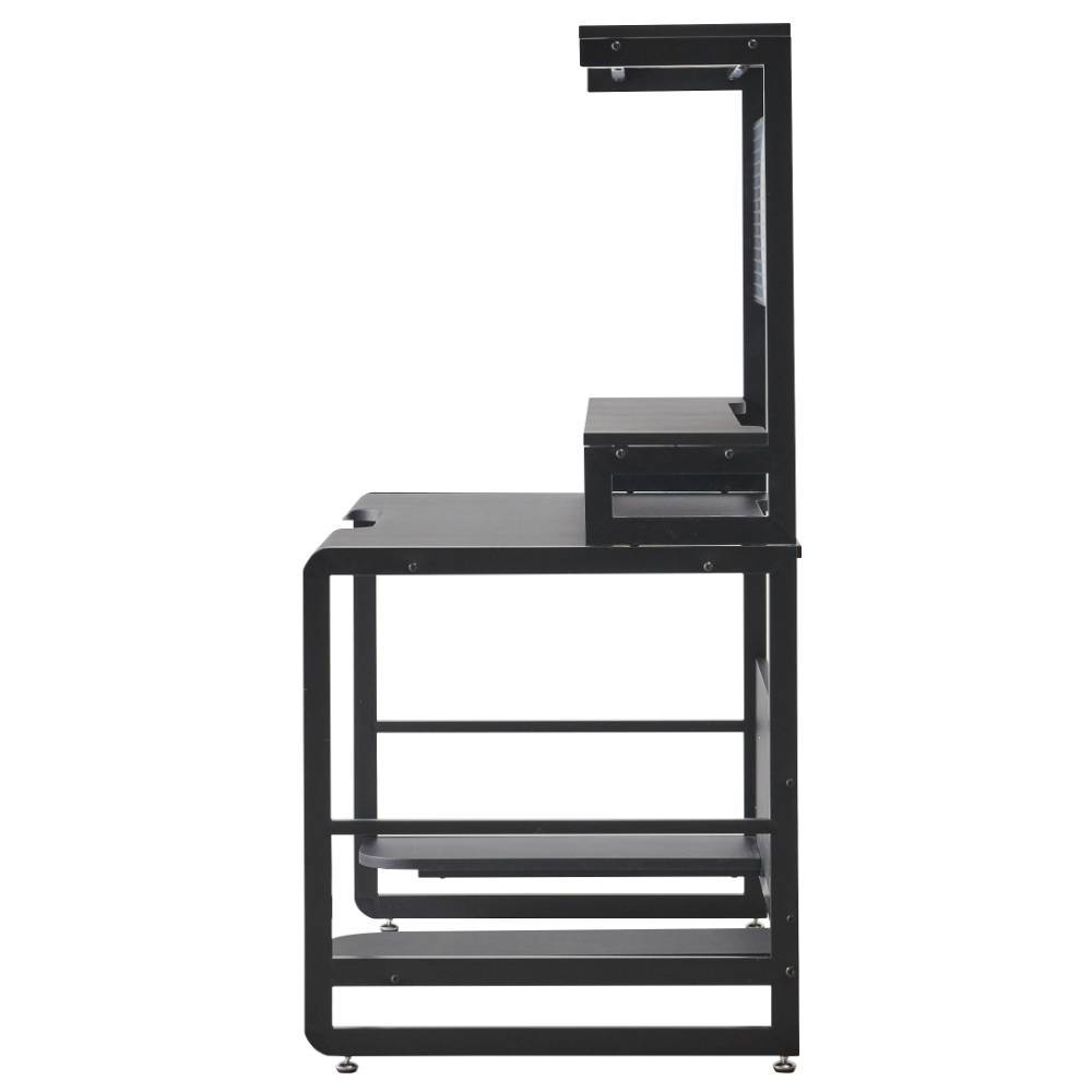 Design-Gamingtisch in Schwarz - Peace