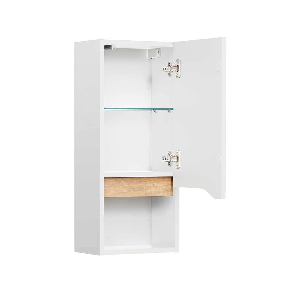 Bad Hängeschrank mit Fach und Tür - Zenata