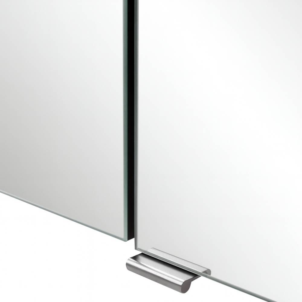 80cm Bad-Spiegelschrank in Graugrün - Malivtros