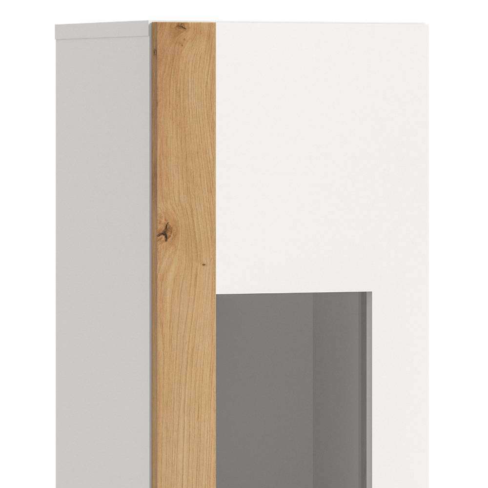 TV Board und Vitrine Set - Ravaro (zweiteilig)