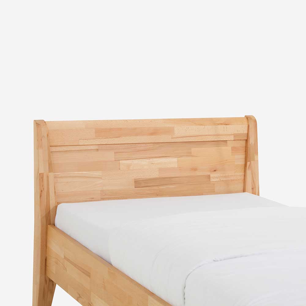 Holz Einzelbett Tagma in Komforthöhe