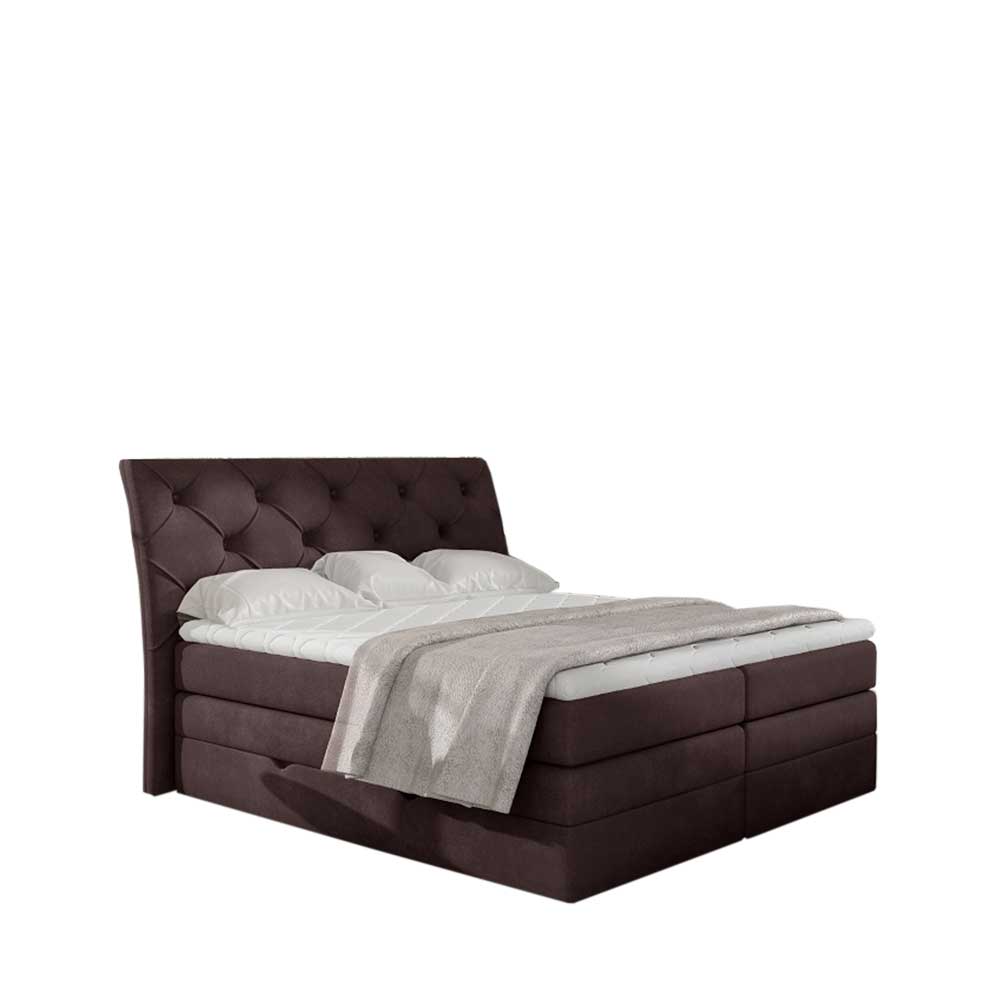 Amerikanisches Bett im Chesterfield Look - Trujano