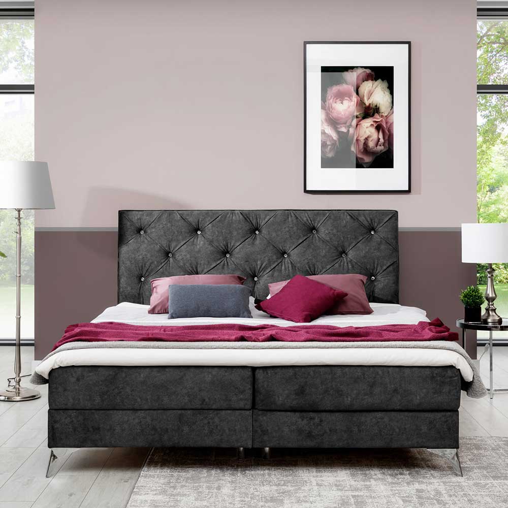 Boxbett mit Topper und Matratzen - Pluno