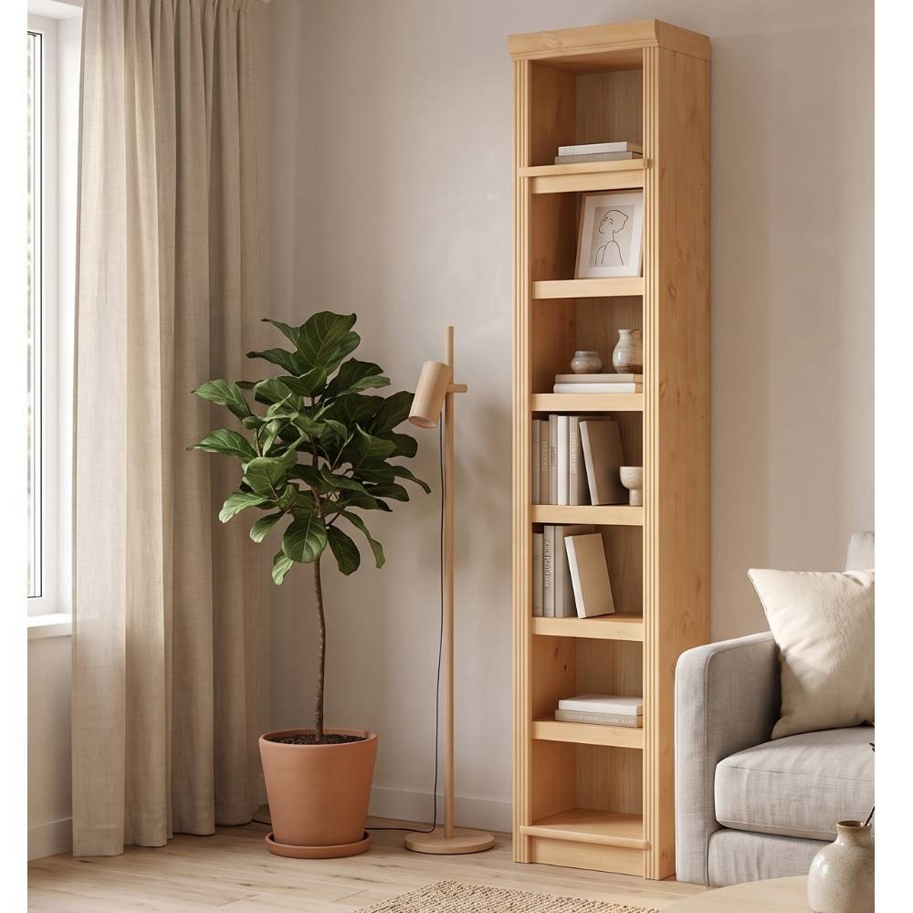 40cm breites Regal in Kiefer Natur - Snog