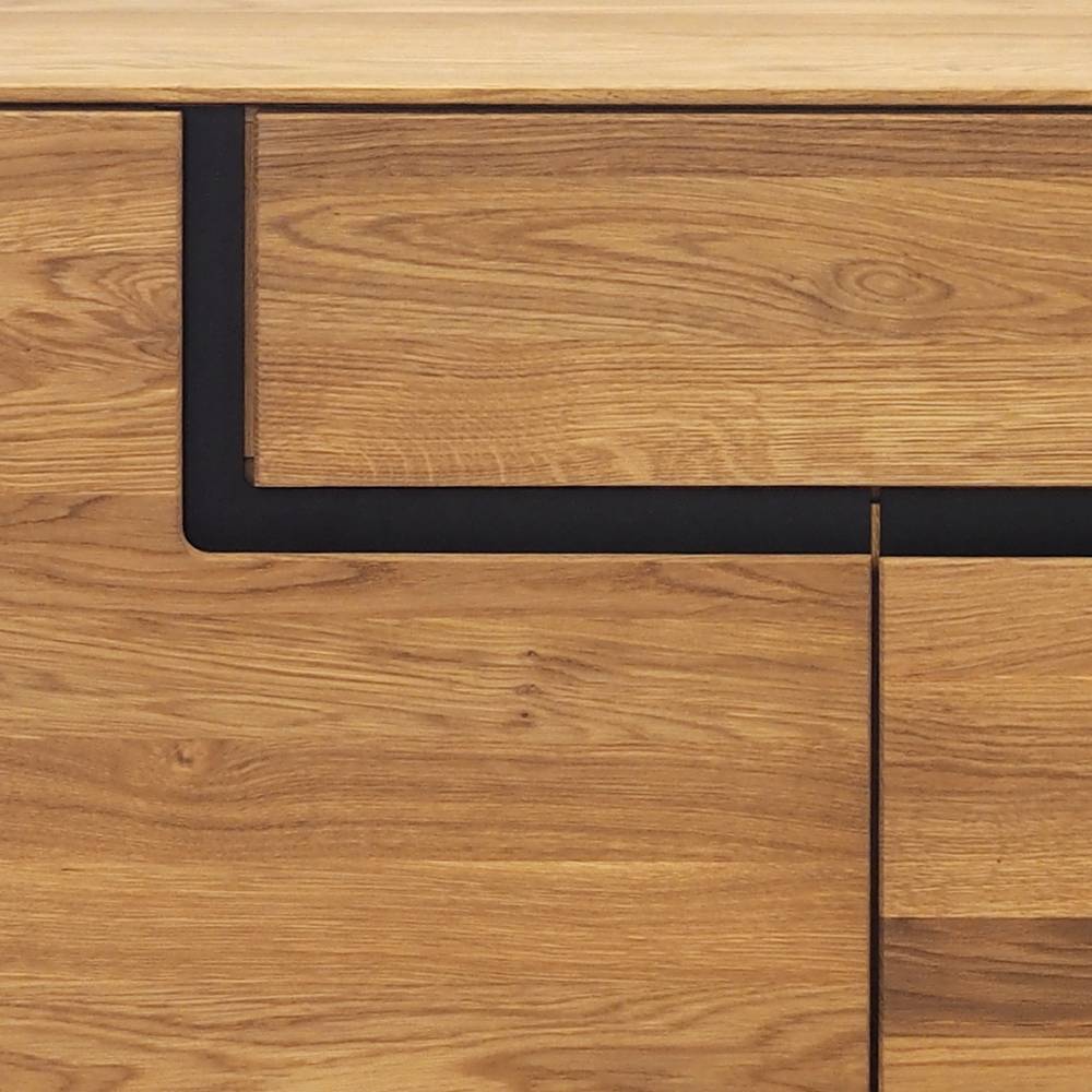 TV-Board aus Eiche Massivholz - Sofija
