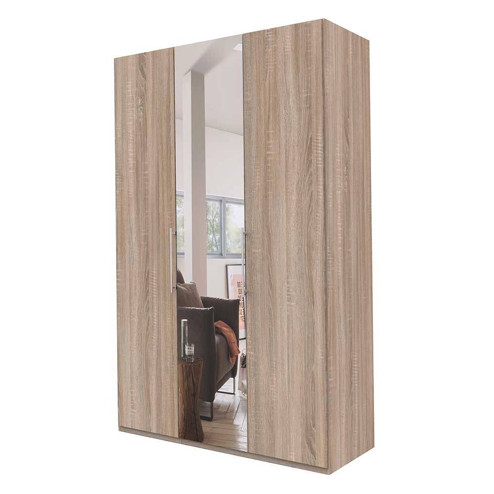 150cm schmaler Schlafzimmer-Schrank mit Spiegel - Zayun