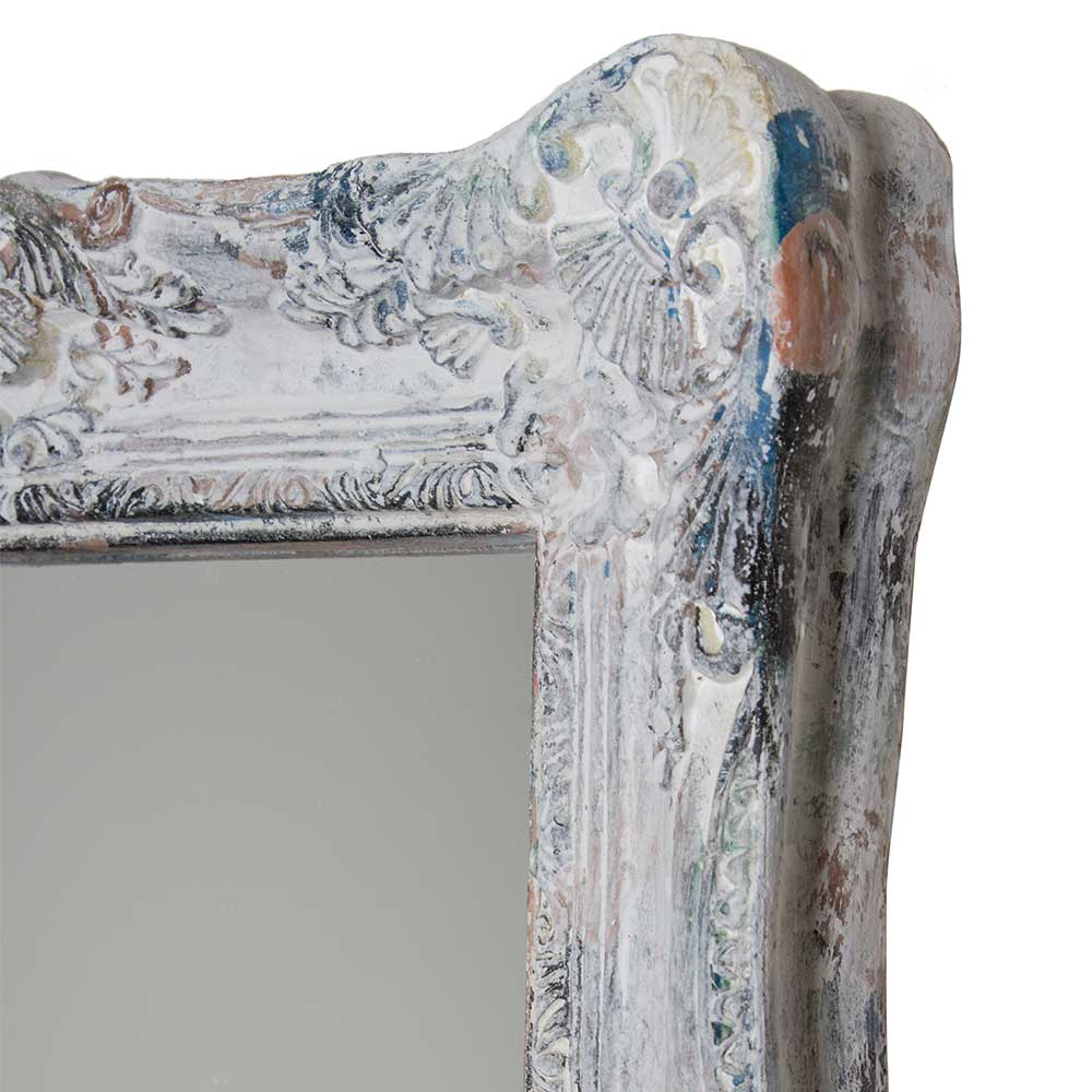 Spiegel aus Grey Wash Tannenholz - Zyamonicus