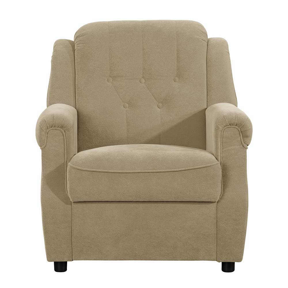 Couch Garnitur im klassischen Stil - Mabu (dreiteilig)