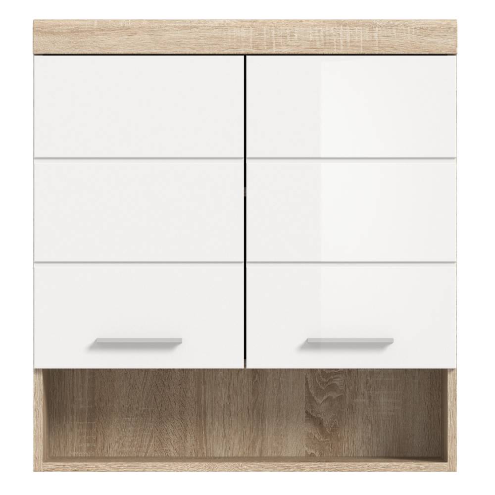 Badezimmer Hängeschrank in Weiß - Calbanyara