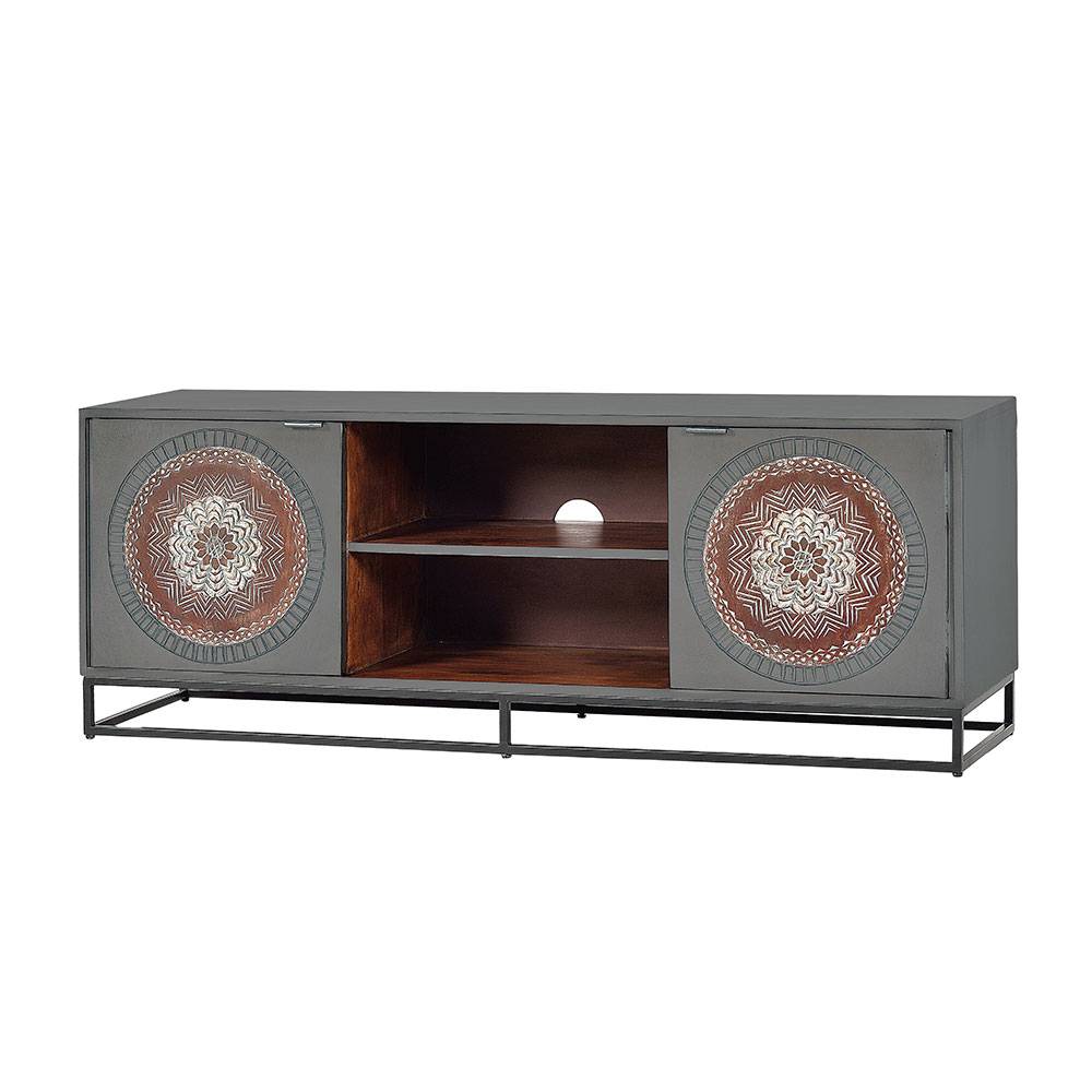 TV Lowboard - dekorativ mit Mandalas - Mesusco