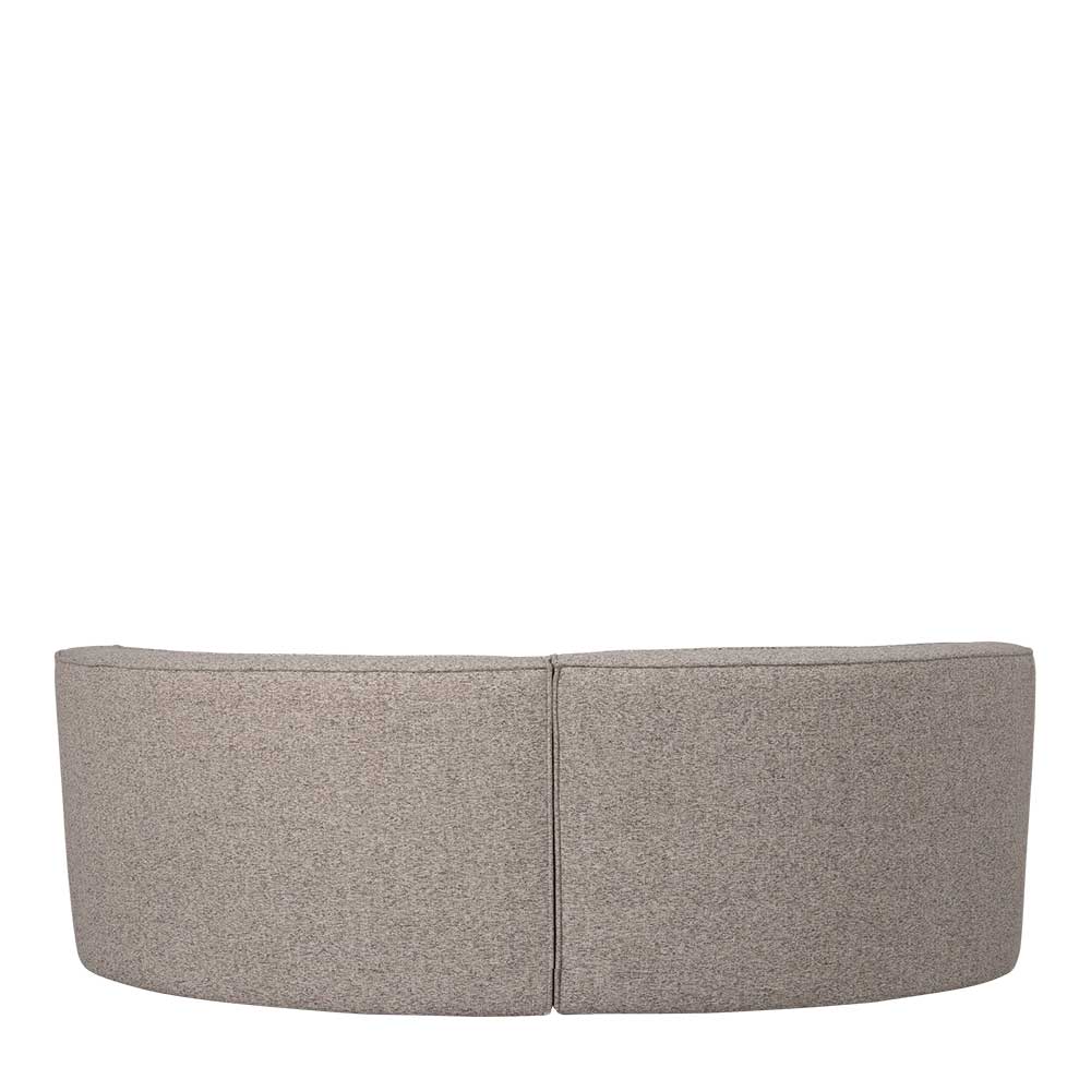 Halbrundes Sofa für den Esstisch - William (zweiteilig)