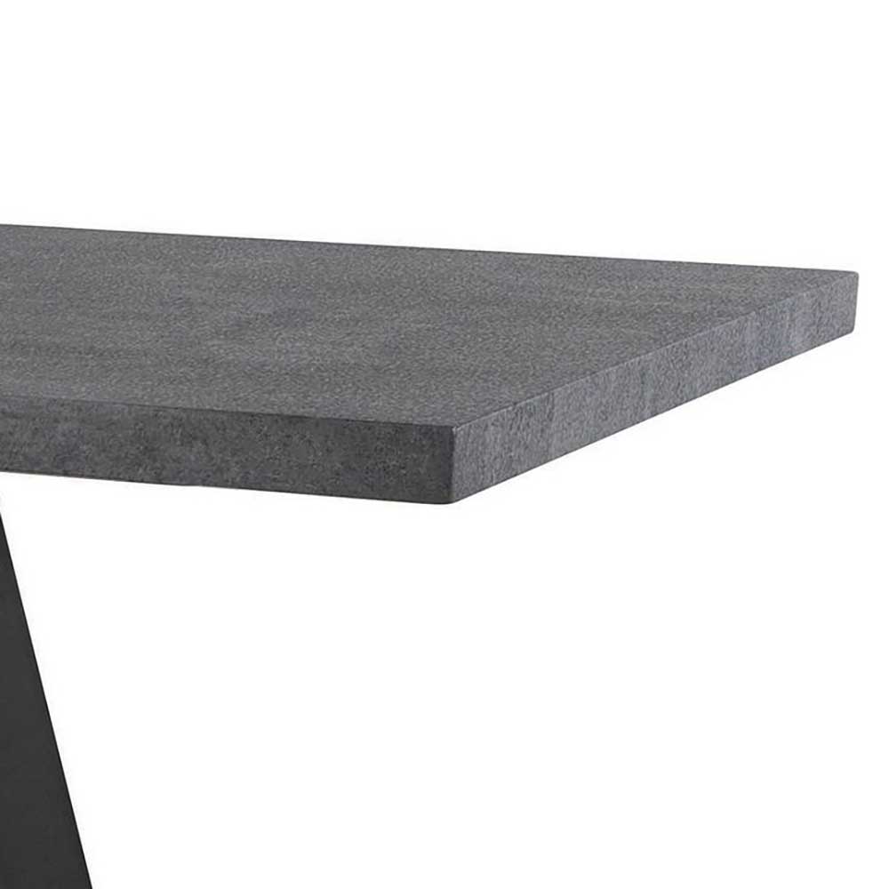 Esszimmertisch in Betonoptik - Blackbeard