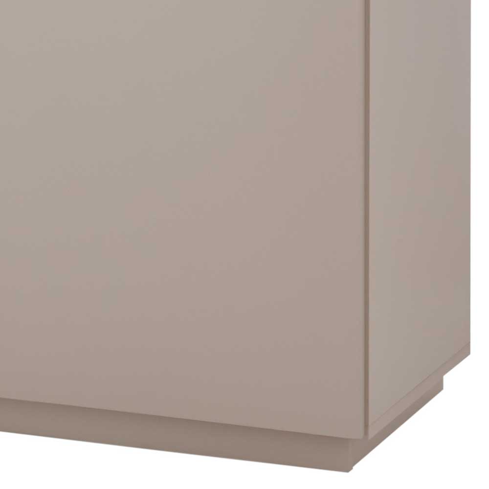 150x86x40 Moderne Kombi-Kommode in Taupe - Anja