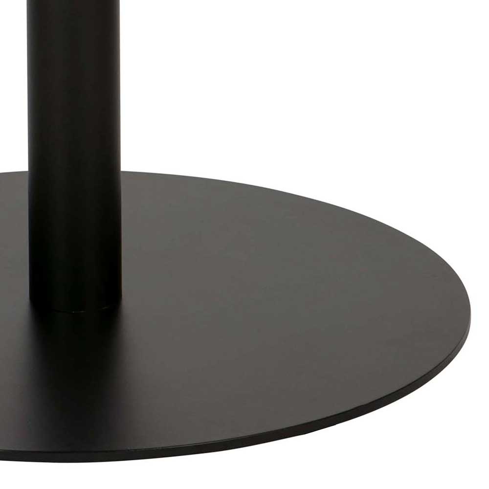 120 cm runder Tisch aus Mango Holz White Wash - Trois