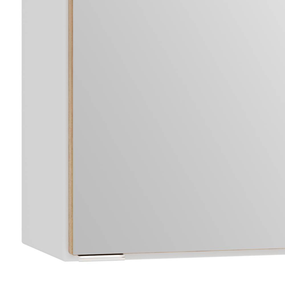 120cm Bad-Spiegelschrank in Mattweiß - Yvonja