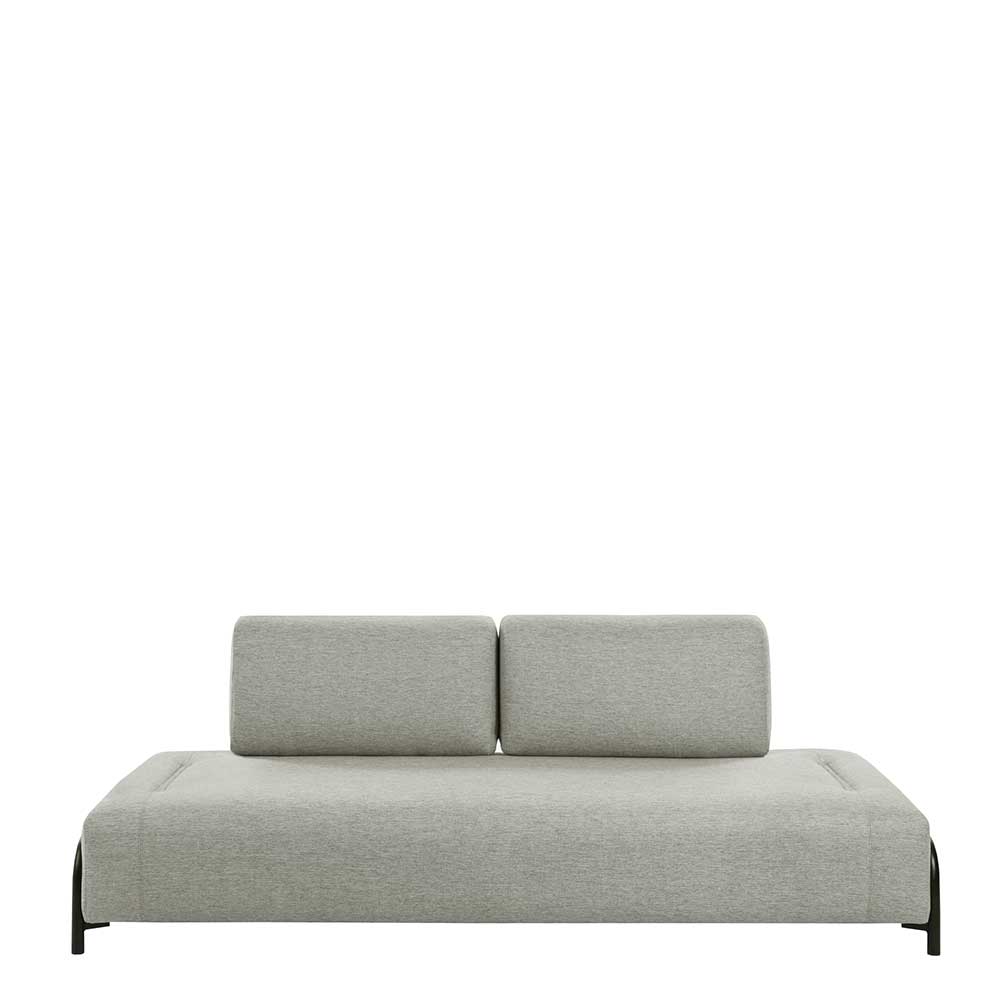 232 cm breites Webstoff-Sofa ohne Armlehnen - Mirana