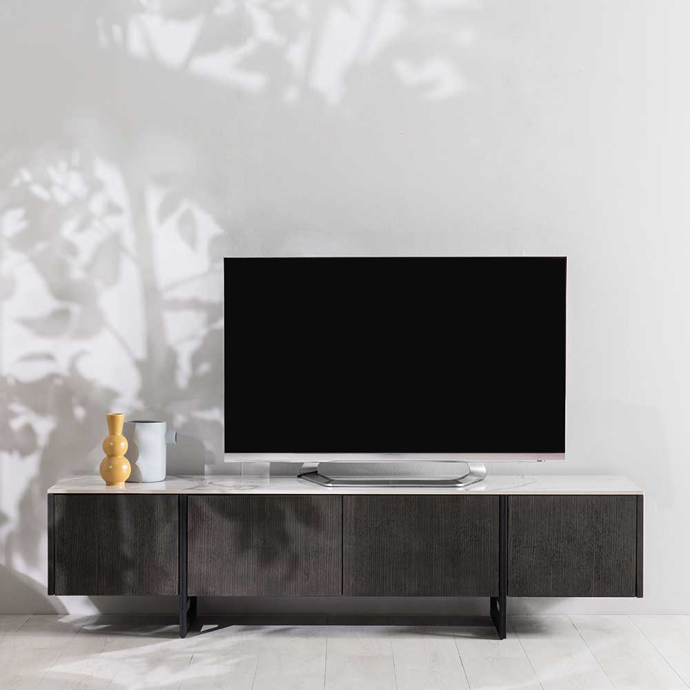 TV Board mit Keramik Deckplatte - Bascana
