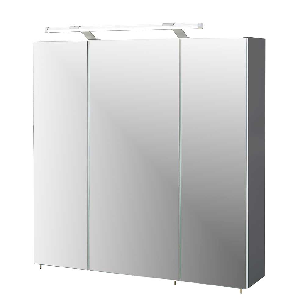 3-türiger Spiegelschrank fürs Badezimmer - Ostiena