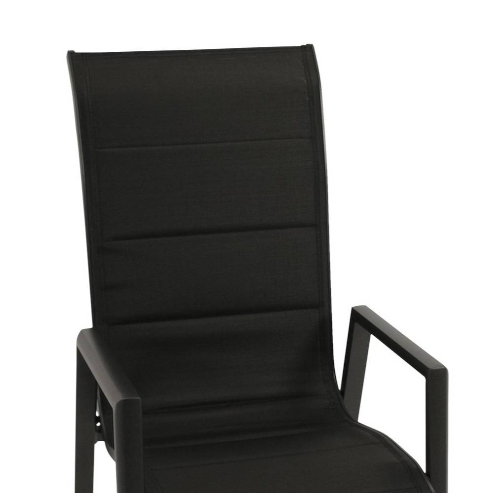 Gartenstuhl Set in Schwarz - Jemanu (4er Set)