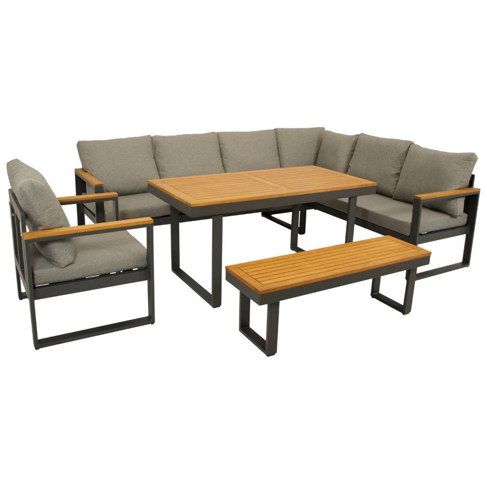 Gartenlounge Kombination modern - Garisa (vierteilig)