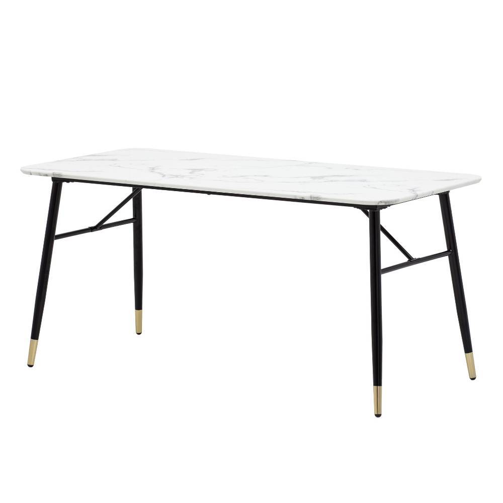 Küchen Tisch in Marmor Optik - Silberto