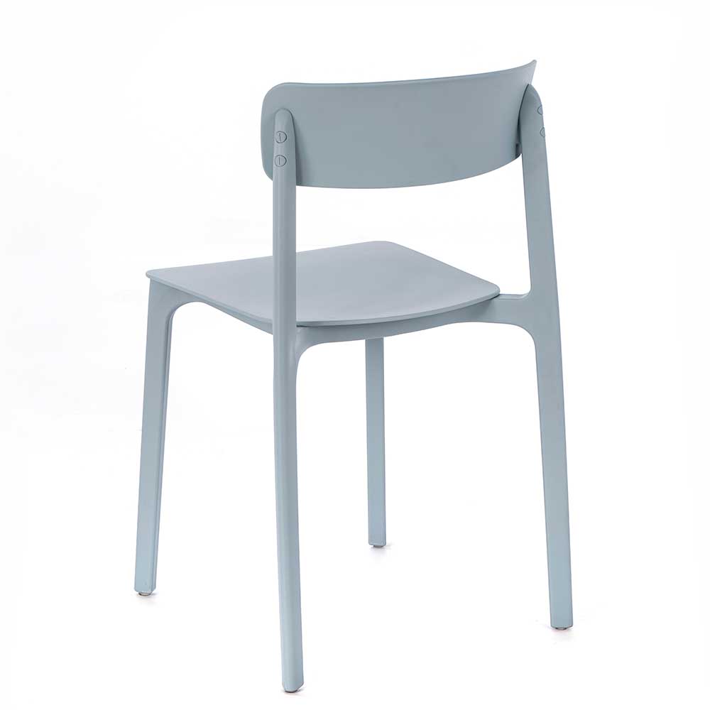 Outdoor Stühle in hellem Blau - Puig (4er Set)