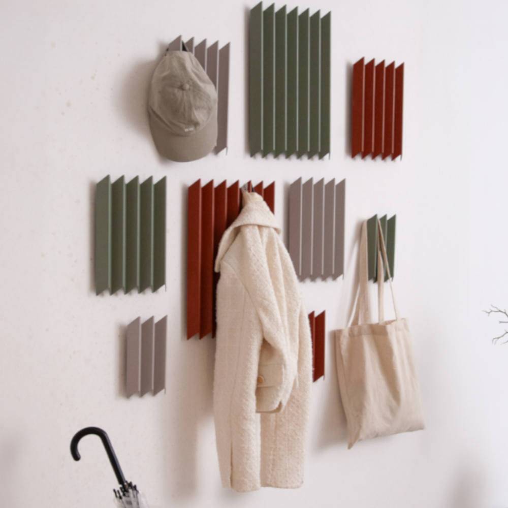 Designgarderobe in Graugrün - Onlio