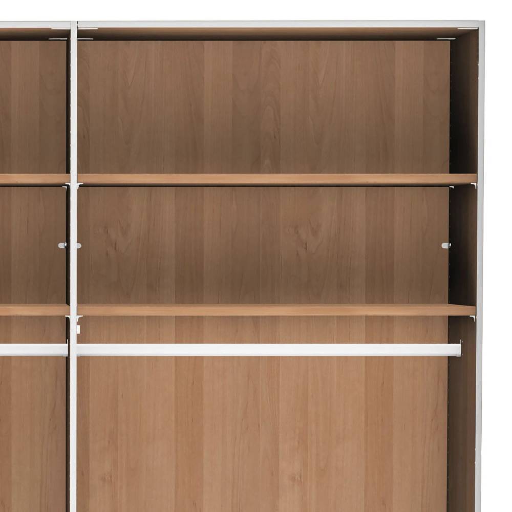 5-türiger Kleiderschrank in Erle teilmassiv - Dilacco